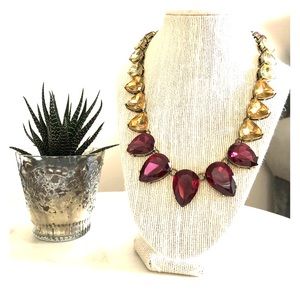 C+I Teardrop Statement Necklace